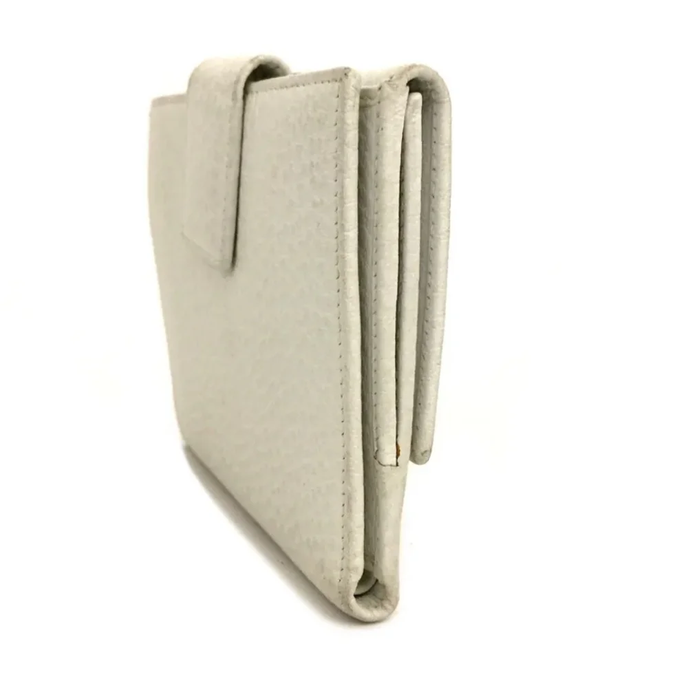 GUCCI Webbing Interlocking G Leather Bifold Wallet